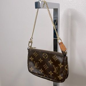 COPY - Vintage Authentic Louis Vuitton Monogram Mini Pochette